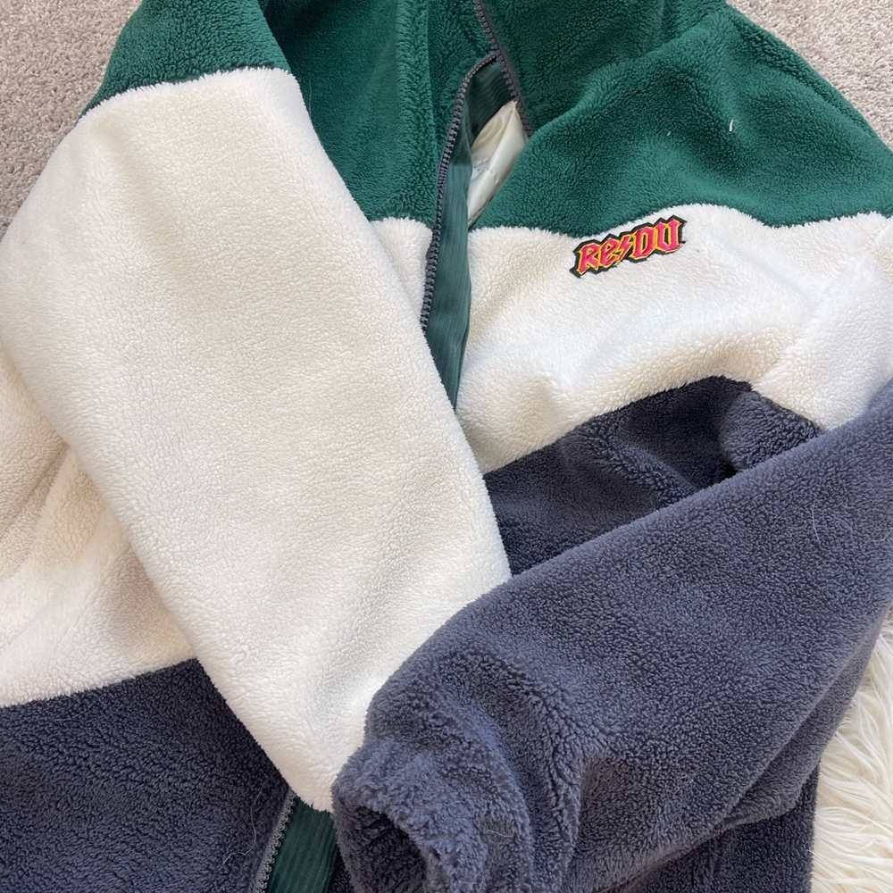 Color block zip jacket - Picture 2 of 3